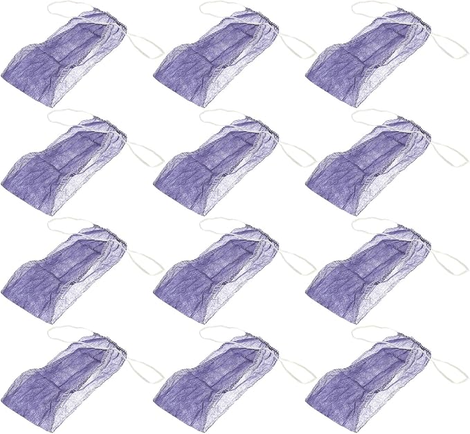 Mikikit 100Pcs Disposable T-Back Thong Panties Women Underpants Non-Woven Sauna Briefs for Spa and Spray Tanning Use Random Color Random Color Blue