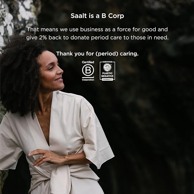 Saalt Twin Pack - Reusable Medical-Grade Silicone Period Cup - Wear for 12 Hours - Saalt Soft & Original Firmness (Regular)
