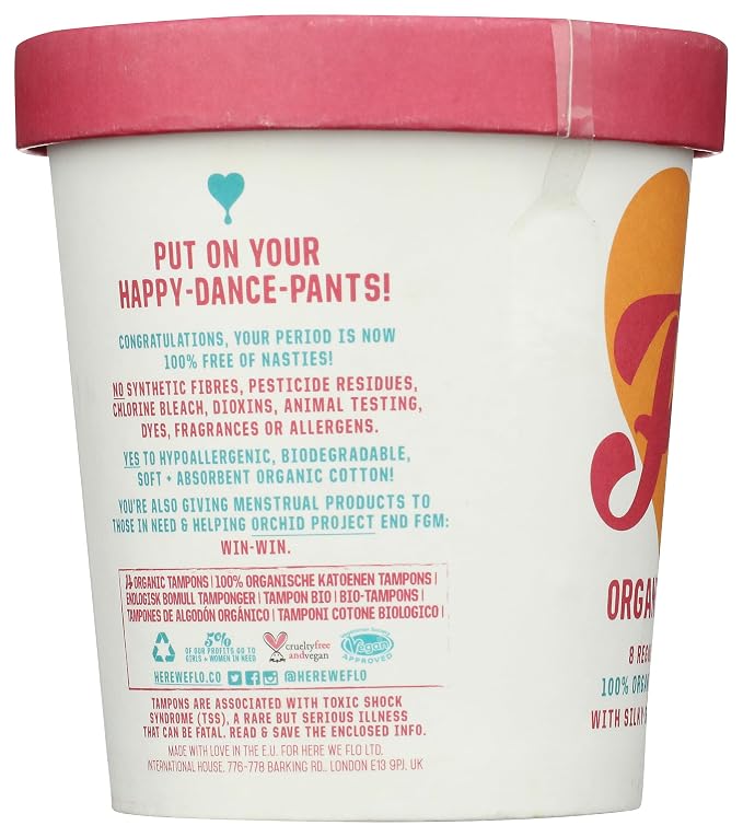Regular & Super Cotton Tampons, 14 Count