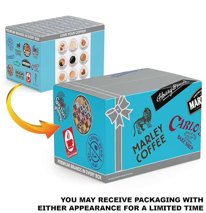 Crazy Cups Flavored Decaf Coffee Pods Variety Pack Compatible with Keurig K Cups Brewers, 36 Count, Assorted Decaffeinated Flavored Coffee Sampler(Pack of 1)