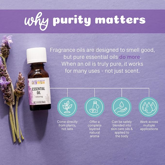 Aura Cacia 100% Pure Tea Tree Essential Oil | GC/MS Tested for Purity | 15 ml (0.5 fl. oz.) | Melaleuca alternifolia