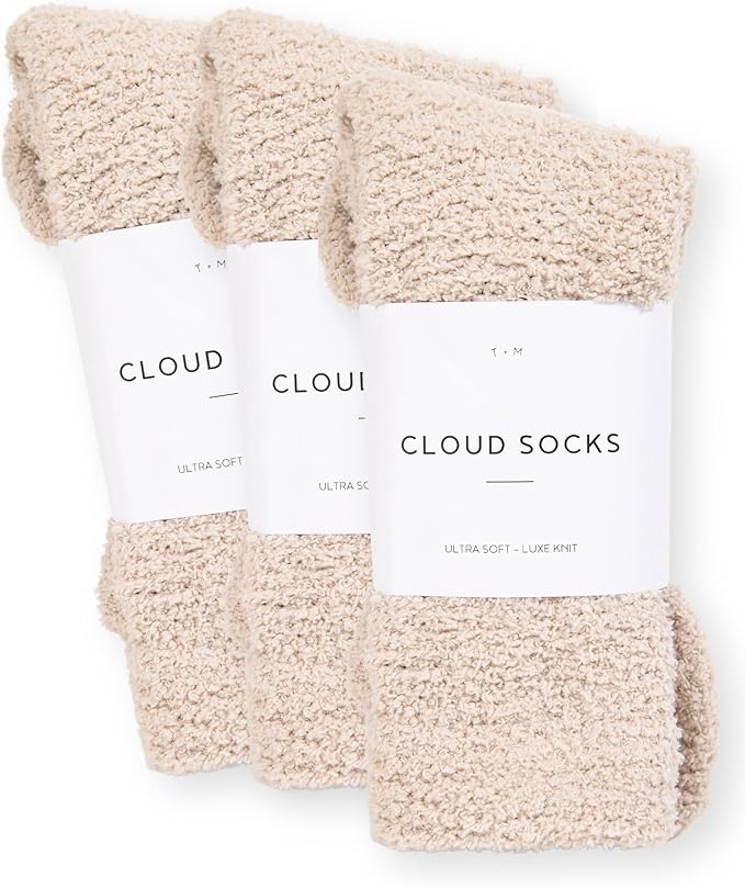 Unboxme Gifts Warm & Cozy Ultra-Luxe Cloud Sock for Women & Men - Super Soft Luxurious Fabric Sleep Socks