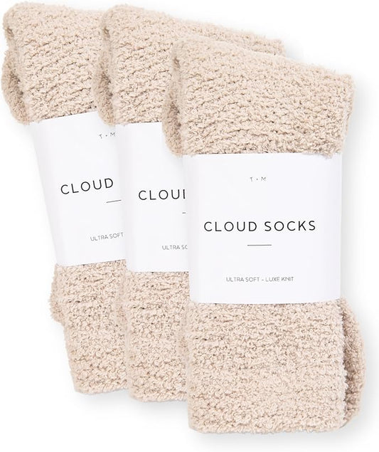 Unboxme Gifts Warm & Cozy Ultra-Luxe Cloud Sock for Women & Men - Super Soft Luxurious Fabric Sleep Socks