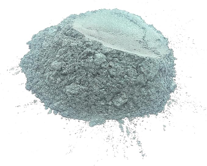 Pearl Mica Powder Pigment Dye - 500 grams (1.1 lbs) - Best Bulk Price for Fine Arts, Crafting, Painting, Bath bomb Soap Candle Slime Jewelry Making, Epoxy Resin, Woodworking (Green AG01)