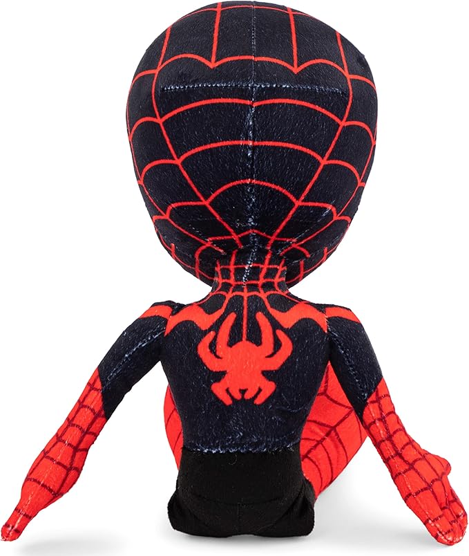 Jay Franco Marvel Spidey and His Amazing Friends Miles Morales Pillow Buddy - Super Soft Polyester Microfiber, 17 inches (Official Marvel Product)