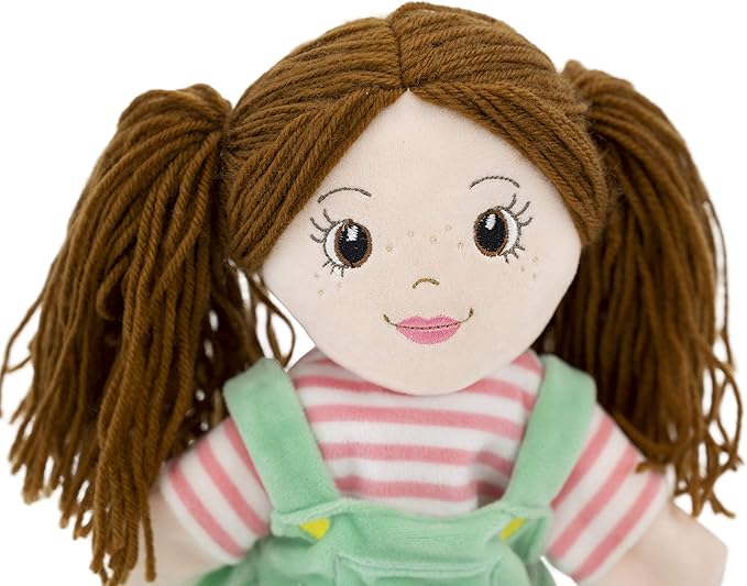 Playtime by Eimmie Hand Puppets for Kids (Allie) - 14" Soft Plush Toy for Boys & Girls, Pretend Play, Storytelling, Theater, Imaginative Fun, Educational Puppet for Toddlers & Children Ages 3+