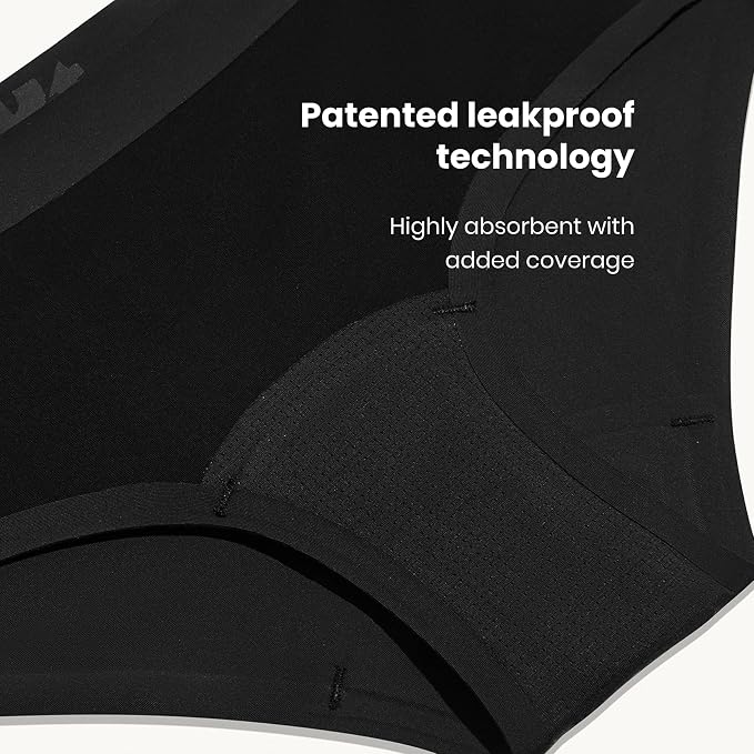 KNIX Teen Girls Leakproof Period Underwear Boyshort 3-Pack – Light Flow Protection, Absorbs 1–3 Regular Tampons