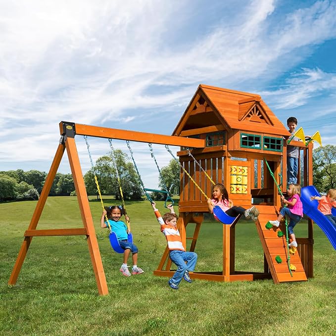 BETOOLL A-Frame 1pcs Bracket Swing Set Bracket for Heavy Duty Swing Set – Includes Mounting Hardware, Ideal for Indoor and Outdoor Playgrounds (1 Bracket-Black)