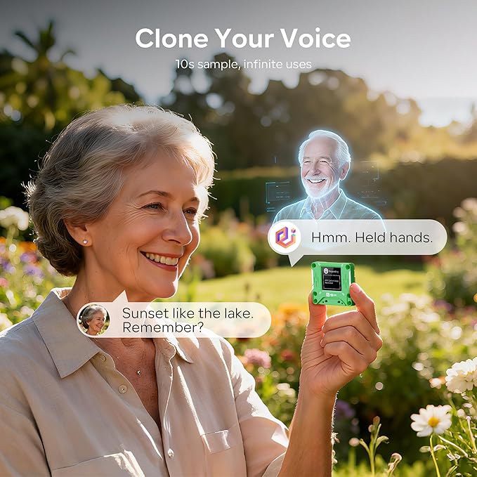 AIPI-Lite AI Robot, Smart Customizable Character with Voice Cloning, GPT Model Access, Memory Storage, and Real-Time Interactive Reactions