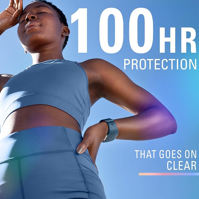 Secret Clinical Strength 100HR Sweat & Odor, Clear Gel Antiperspirant Deodorant for Women, 3X Stress Protection with Hyaluronic Acid, PH Balancing Minerals, Completely Clean Scent, 2.6 oz (Pack of 12)