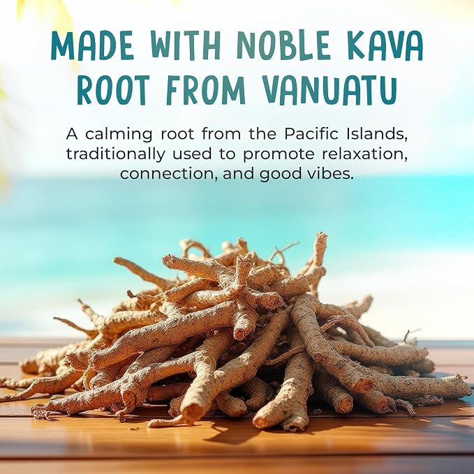 Kava Drink Sampler Mix – 3 Individual Kava Kava Extract Powder Packets – Alcohol Replacement Drink with a Buzz – Natural Energy Booster, Mood Support – Non-Alcoholic Social Beverage