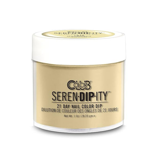 Color Club Macaroon Swoon Serendipity 1 Ounce Dip Color Powder, 0.5 fluid_ounces