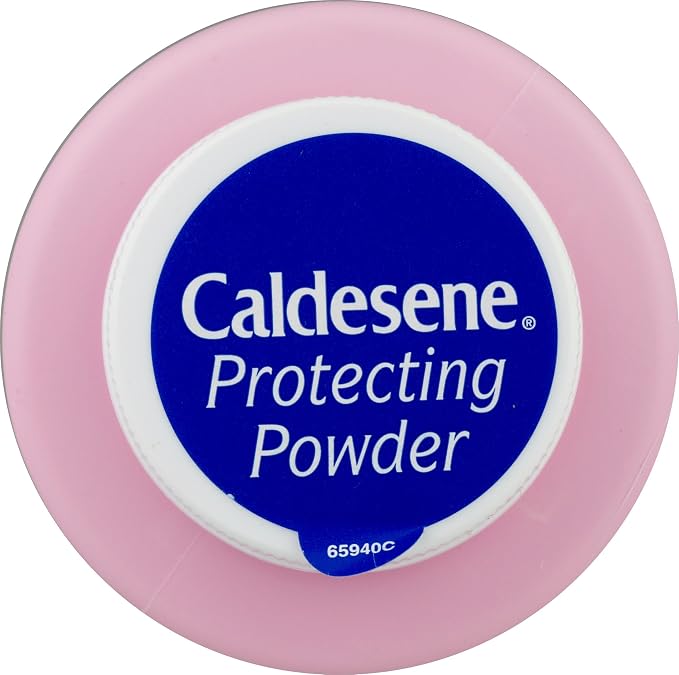 Caldesene Medicated Protecting Body Powder with Zinc Oxide and Cornstarch,Talc-Free Baby Powder Soothes & Protects,5 Oz.,(Pack of 2)