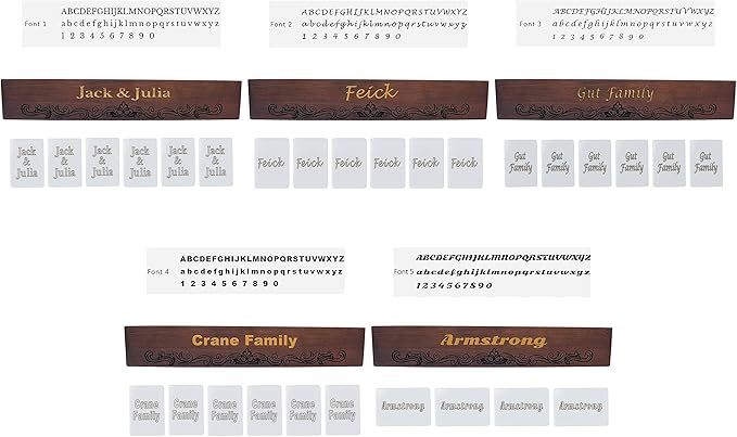Personalized Rummy Game Complete Set - Wooden Custom Rummy Racks and Tiles