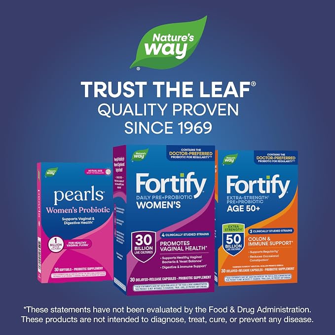 Nature's Way Fortify Women’s Probiotic 30 Billion CFU, 30 ct