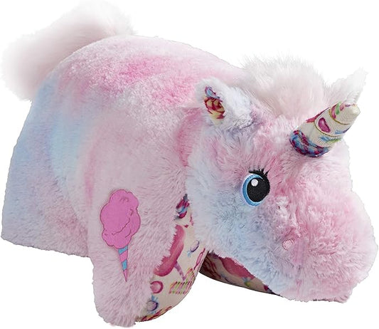 Pillow Pets 18” Sweet Scented Cotton Candy Unicorn Stuffed Animal Plush Toy