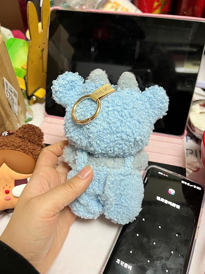 17cm Doll Clothes Accessories for 17cm Dolls Outfits Clothes Cute Stylish Set NO Doll (Blue Elephant)