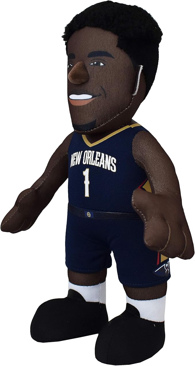 Bleacher Creatures New Orleans Pelicans Zion Williamson 10" Plush Figure- A Superstar for Play or Display