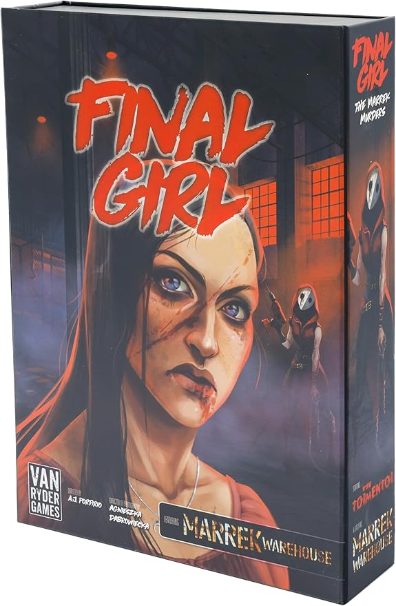 Van Ryder Games - Horror Board Game - Final Girl - The Marrek Murders - Feature Film Box - Core Box Required - 1 Player - 20-60 Minutes Gameplay - Teens & Adults, Ages 14+ (English Version)