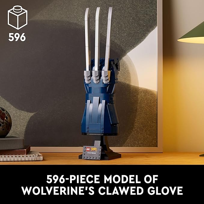 Lego Super Heroes Wolverine Adamantium Claw 76250 Toy Blocks, Present, American Comics, Superhero, Boy, Adult