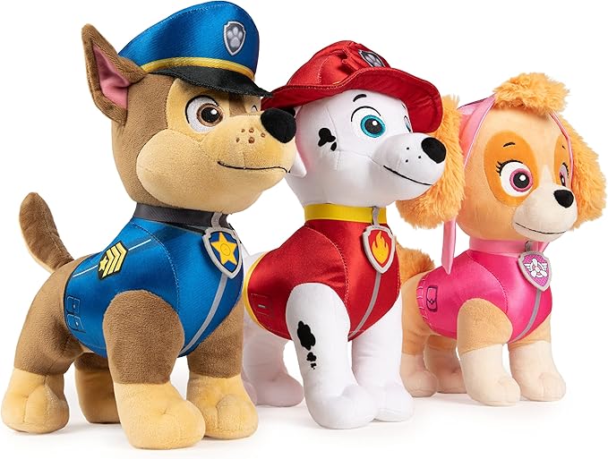 GUND PAW Patrol Skye in Heroic Standing Position, Premium Stuffed Animal for Ages 1 and Up, 12”