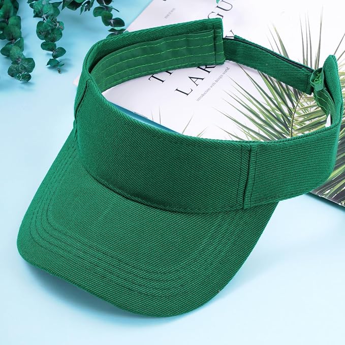 Marrywindix 1 Piece of Sport Wear Athletic Visor Sun Sports Visor Hat Visor Adjustable Cap for Women and Men