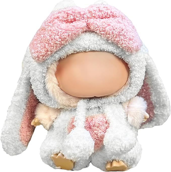 Clothes Fit for 17CM Doll, Fashion Doll Clothes Outfit Set Cute Theme Designer Toys Dress Accessories for Collector Fans Display (Bunny)
