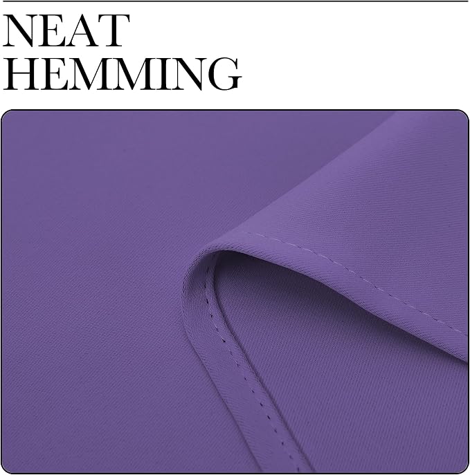 NICETOWN RV Blackout Curtains for Camper Windows, Lilac Purple, 29" Wide by 40" Long, 2 PCs, Short Blackout Curtains & Drapes, Thermal Insulated Blackout Curtain Panels for Kids Room, Play Room