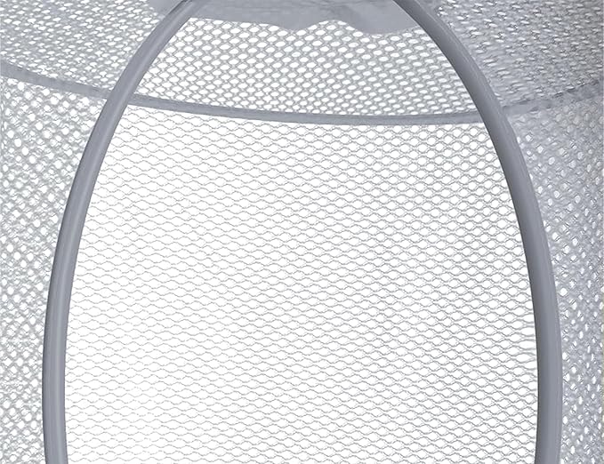 Stuffed Animal Storage Foldable Stuffed Animal Net or Hammock Organizer, 4 Compartments Hanging Mesh Toy Storage Organizer for Kid Room Toys, Gloves, Hats, Socks（Gray）
