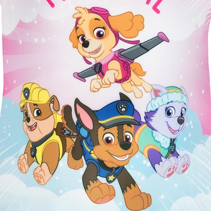 Paw Patrol Girls' Swimsuit Skye, Rubble, Chase, Everest One Piece Bathing Suit for Kids