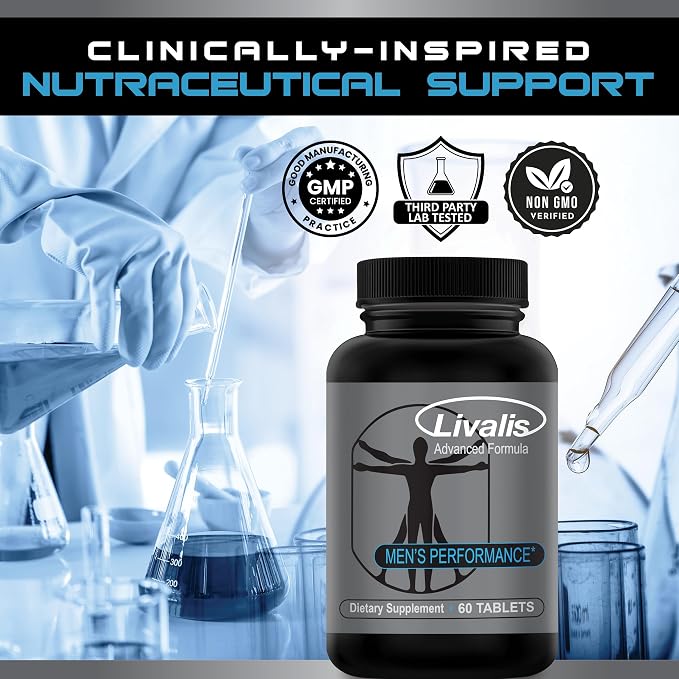Male Enlargement Formula- Add up to 6" Fast, Size, Energy & Stamina with L-Arginine & Adaptogens — Optimized Absorption for Size, Strength & Recovery - 60 Tablets