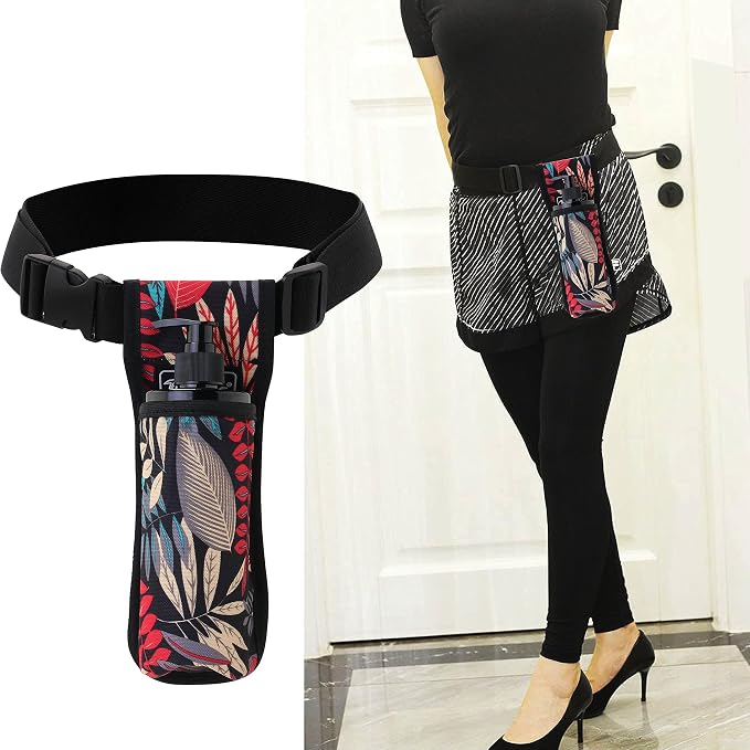 Tuhaoge Massage Bottle Bag Massage Oil Holster Lotion Holster Massage Therapist Massage Oil Holster Massage Lotion (TH1kd-DaShuYe)