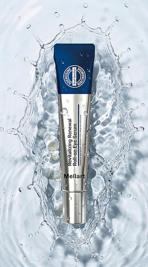 Revitalizing Renewal Roll-On Eye Serum — Retinol + Peptide Complex for Dark Circles, Puffiness & Fine Lines