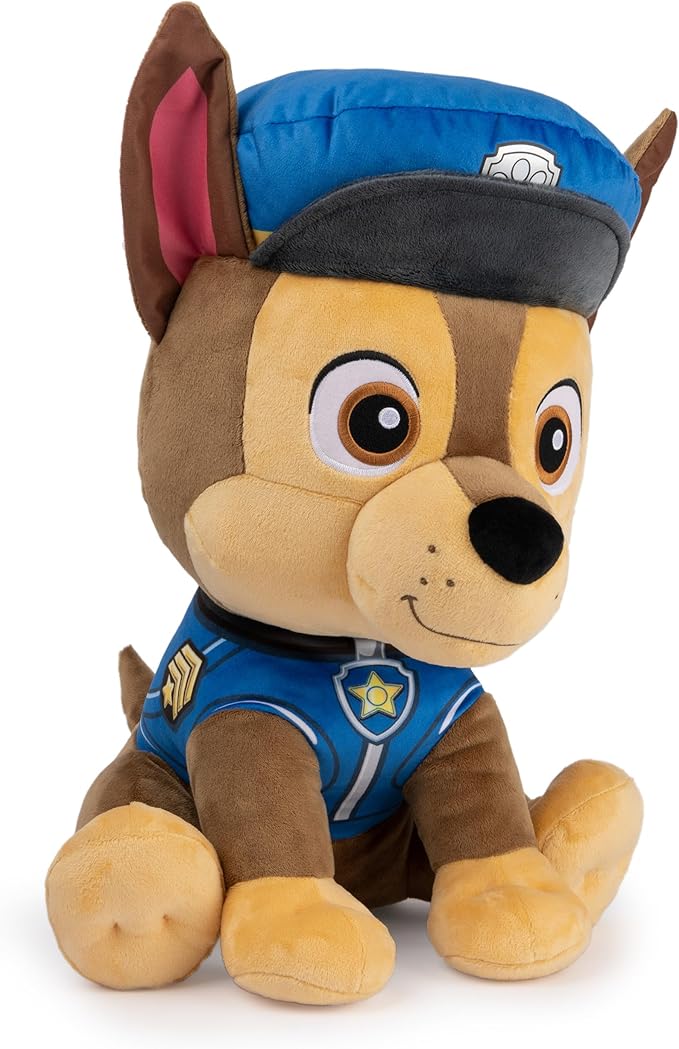 GUND PAW Patrol Chase Plush, Official Toy from The Hit Cartoon, Stuffed Animal for Ages 1 and Up, 16.5” (Styles May Vary)