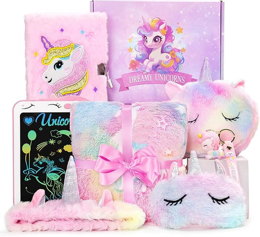 Jenria Unicorn Gifts for Girls, Girls Toys Age 6-8, Birthday Gifts for Girls Age 3 4 5 6 7 8 Years Old Girl Birthday Gift Ideas, Unicorn Toys, for Daughter, Niece