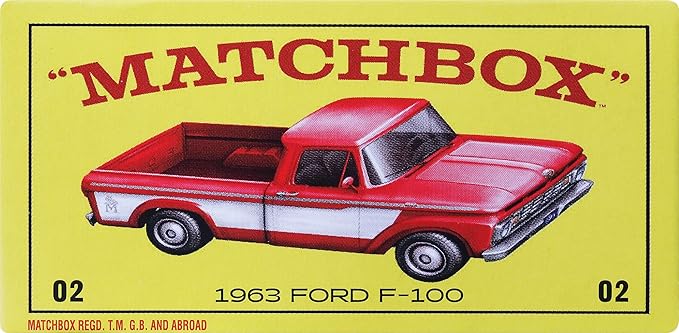 Matchbox Mattel 80Th Anniversary 4-Pack Of Die-Cast 1:64 Scale Toy Cars & Trucks With Moving Parts