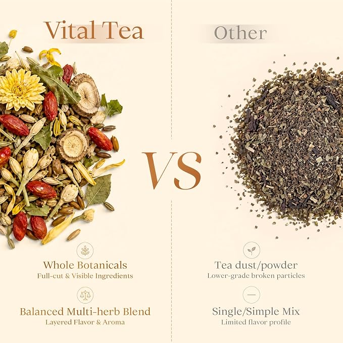 Liver Detox Herbal Tea, Liver Cleanse Detox Tea Blend with Milk Thistle, Dandelion Root, Chrysanthemum Natural Ingredients Herbal Tea, Vegan Caffeine-Free (2 Pack/30 Bags)