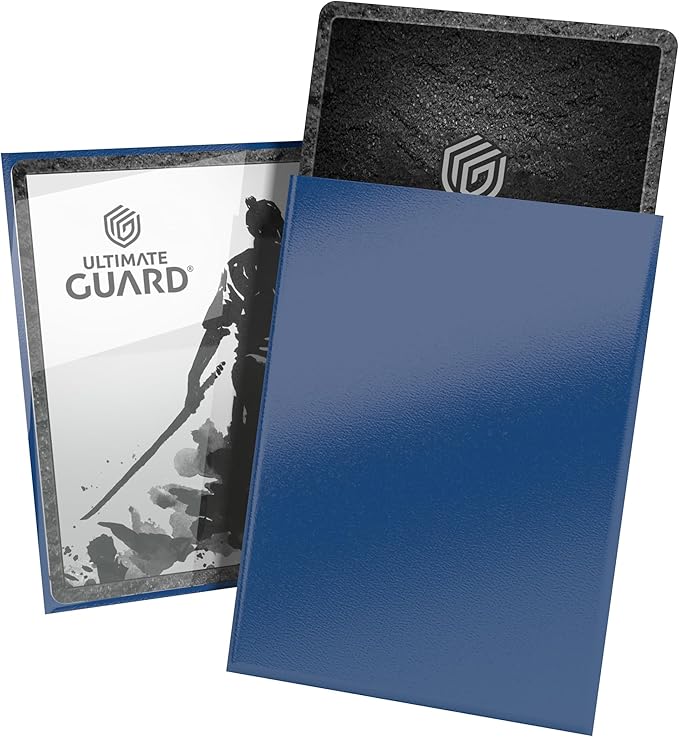 Ultimate Guard Katana Card Sleeves: 100 Standard Size TCG Sleeves, 66 x 91mm, Blue Bird Back, Tournament Quality, No PVC & Acid-Free, High Clarity