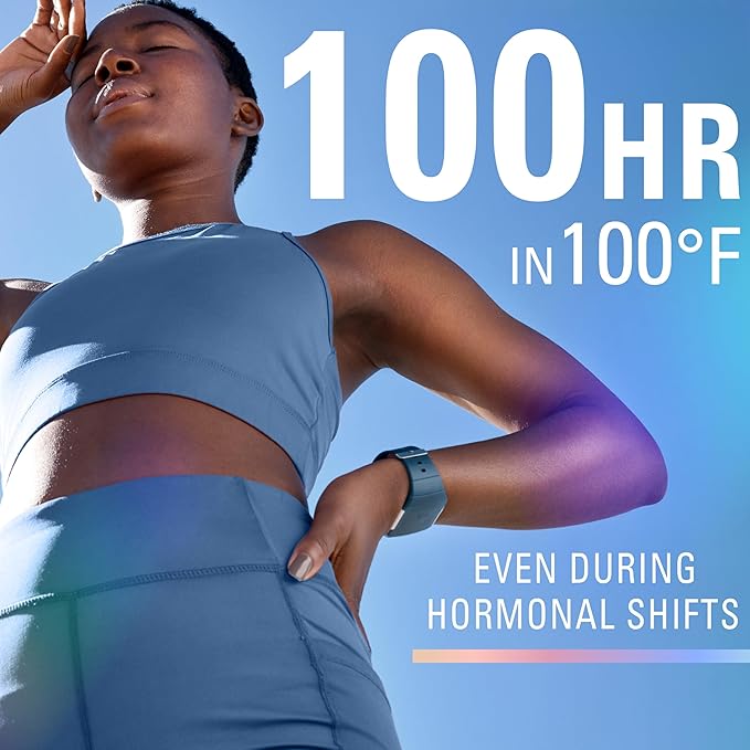 Secret Clinical Strength 100HR Sweat & Odor, Invisible Solid Antiperspirant Deodorant for Women, 3X Stress Protection with Hyaluronic Acid, PH Balanced Minerals, Shower Fresh Scent, 2.6 oz