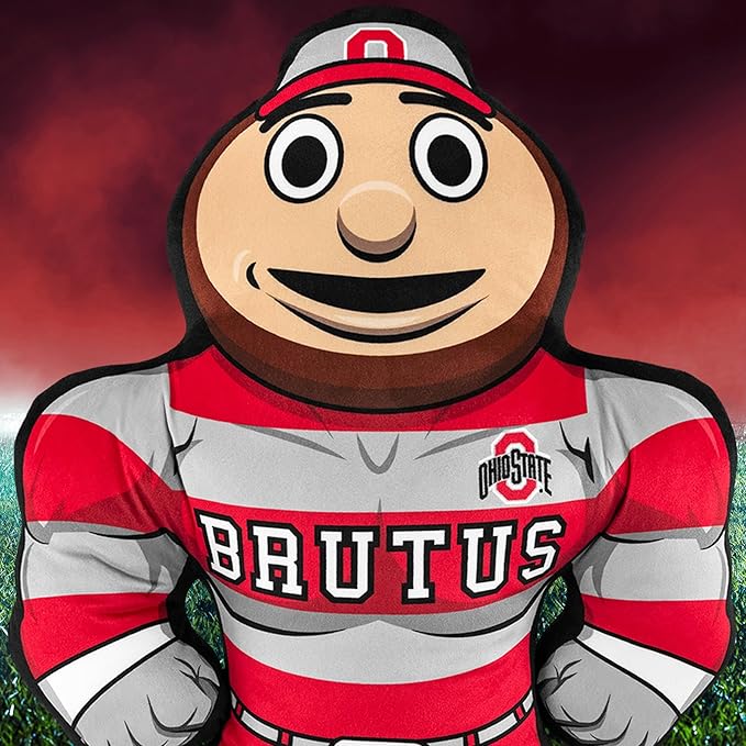 Bleacher Creatures Ohio State Brutus The Buckeye 24" Mascot Bleacher Buddy - Plush Toy