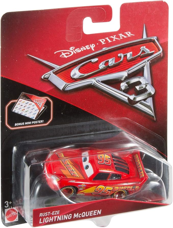 Disney Cars Toys Cars 3 Rust Eze Lightning McQueen Die-Cast Vehicle