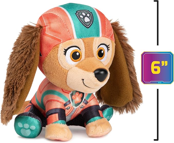 GUND PAW Patrol: The Mighty Movie Liberty Stuffed Animal, Officially Licensed Plush Toy for Ages 1 and Up, 6”