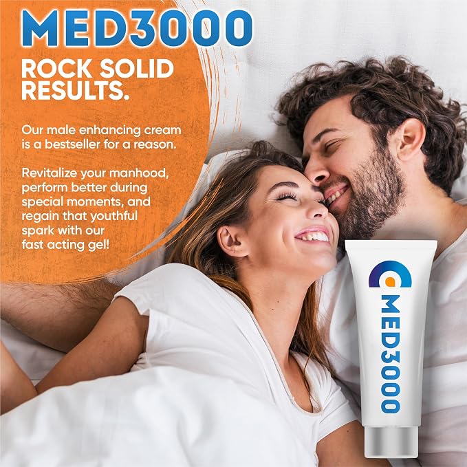 Irvy XXL Power Enlargement Cream – Med3000 Gel for Men for Strength & Performance