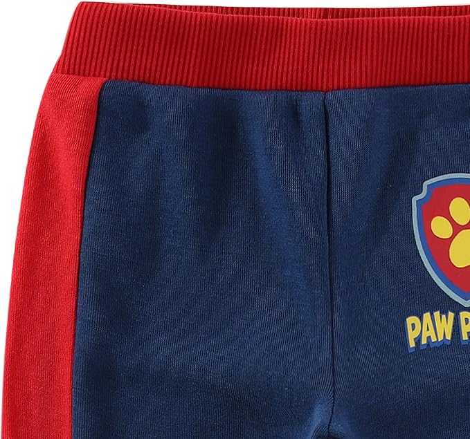 Paw Patrol Nickelodeon Marshall Chase Rubble Boys Sweatshirt and Pants 2 Piece Set for Toddler and Little Kids