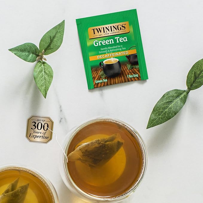 Twinings Assorted Herbal & Decaf Tea Bag Sampler (40 Count) 20 Flavour Boxed Variety Gift Set