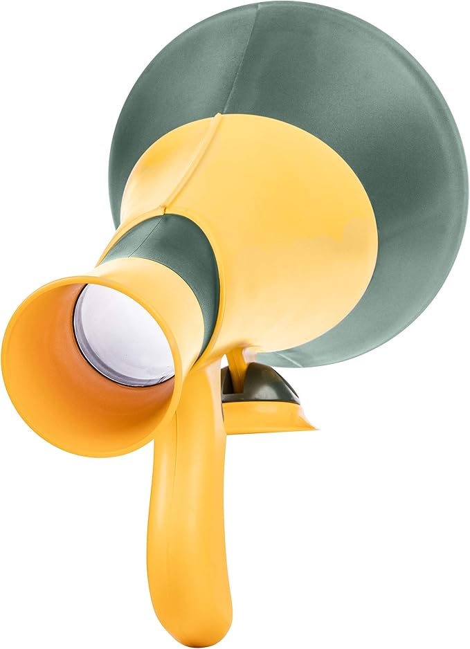 Jack and June Green Megaphone for Outdoor Playsets, Wooden Jungle Gyms, and Residential Playgrounds