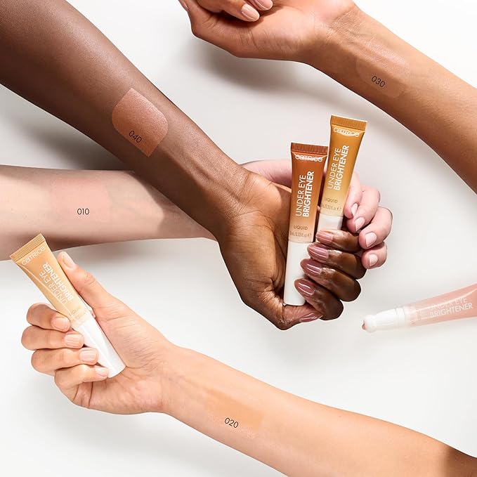 Catrice | Under Eye Brightener Liquid | Instantly Brighten Dark Circles | Lightweight, Luminous Formula with Built-In Sponge Applicator | Vegan & Cruelty Free (030 | Golden Toffee)