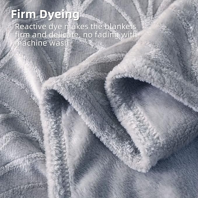 Whale Flotilla Soft Flannel Fleece King Size Bed Blanket, Silver Grey | Cozy Lightweight Breathable Coverlet, Plush Fluffy Bedspread, Vintage Pattern Decorative Blanket for Bed All Season, 90"x104"