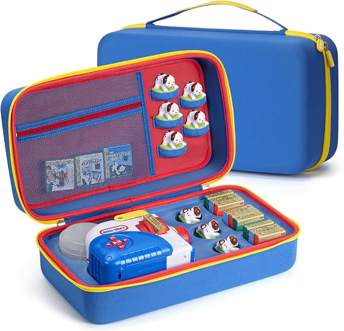Case for Little Tikes Story Dream Machine Books Starter Set,Hard Carrying Case for Little Tikes for Storytime Audio Play Real for Littles Character Collection Travel Toy Protective Container-CASE ONLY