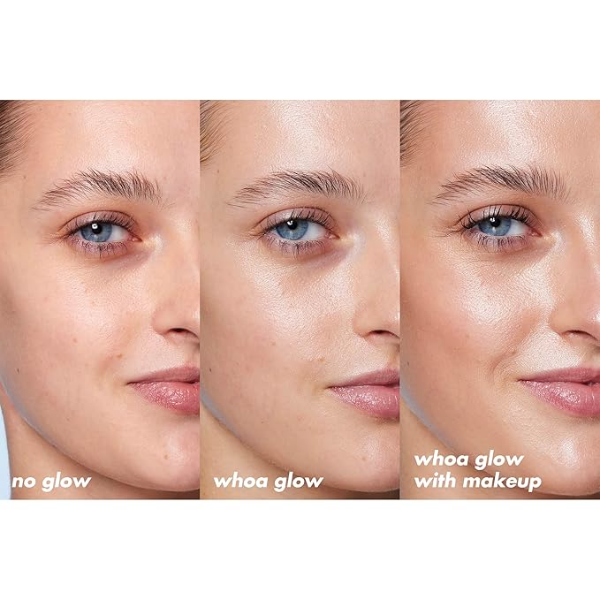 e.l.f. SKIN Suntouchable Whoa Glow SPF 30, Sunscreen & Makeup Primer For A Glowy Finish, Made With Hyaluronic Acid, Vegan & Cruelty-Free, Packaging May Vary, Sunbeam